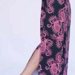 Side slit Maxi skirt